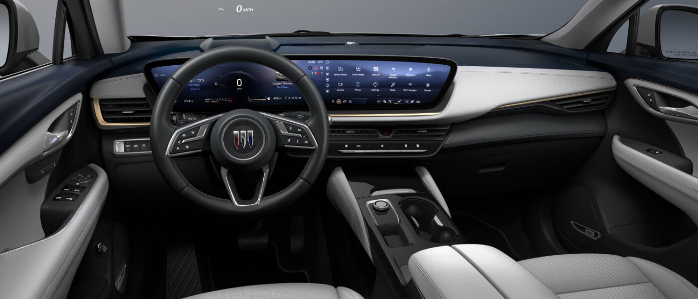 2025 Buick Envision interior dashboard and HUD
