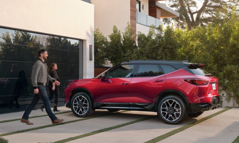 2025 Chevy Blazer parked on a driveway