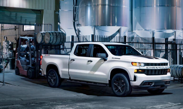 2026 Chevy Silverado 1500 loading cargo