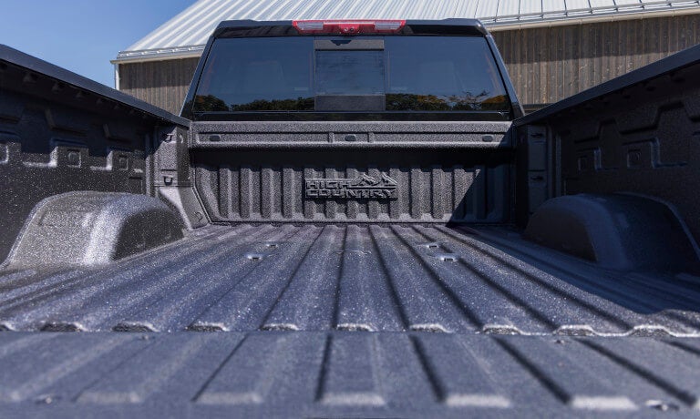 2026 Chevy Silverado 2500 HD bed close-up