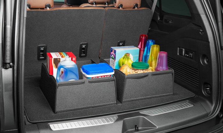 2026 Chevy Suburban cargo trunk space