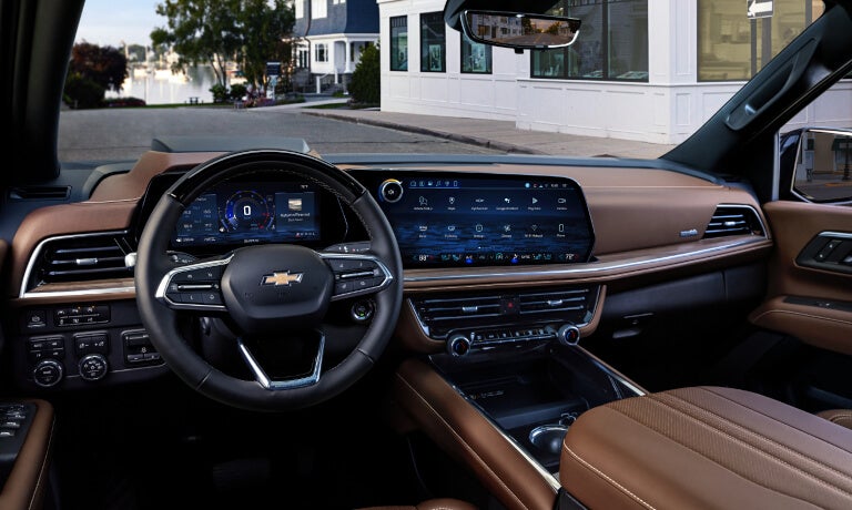 2026 Chevy Suburban interior dashboard