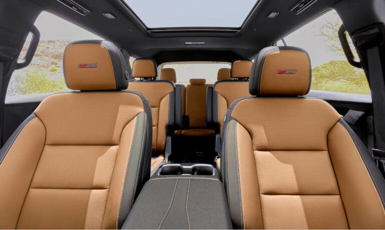 2027 Chevy Traverse interior seating